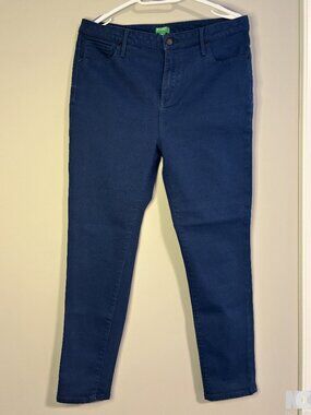 United Colors Of Benetton Slim Fit Stretch High Rise Zip Fly